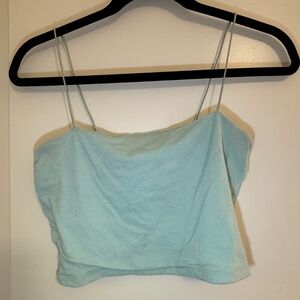 Aeropostale turquoise cropped tanktop